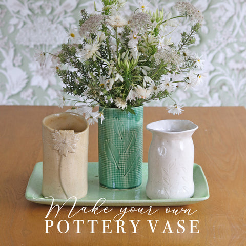 Pottery Night Class: Make your own vase on Thursday 30 May