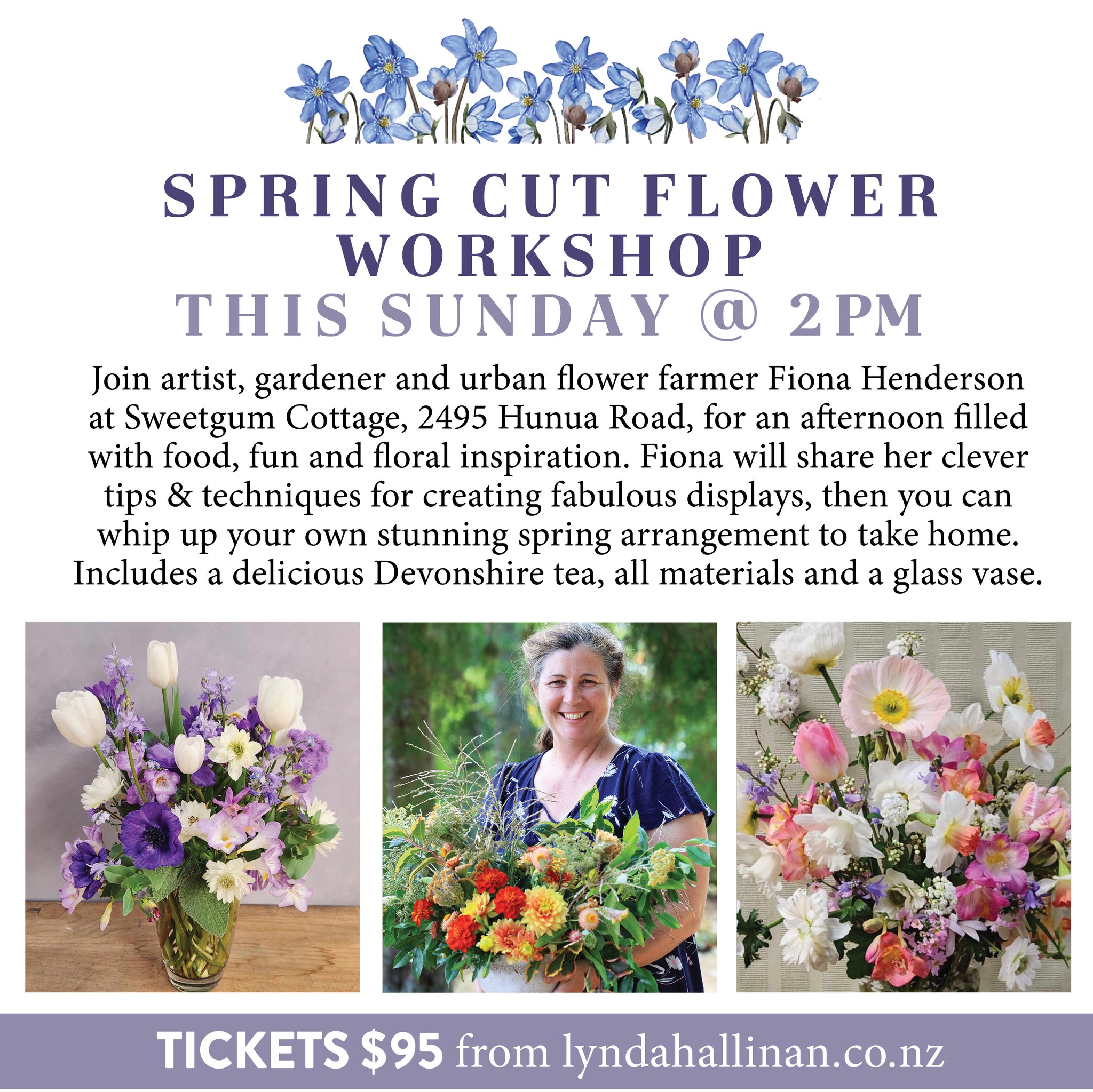 Spring Flower Workshop Sunday September 15